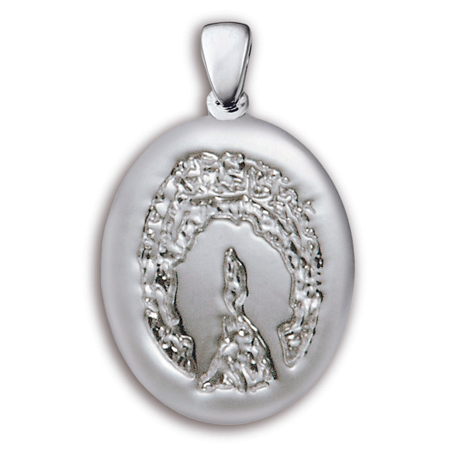 Sterling Silver Grand Paw Print Charm