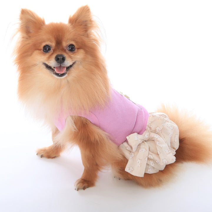 Hugs and Kisses Puppy Bubble Dog Dress