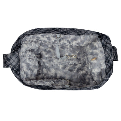 Cuddle Carrier Scotty Charcoal Plaid