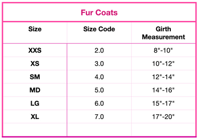 Puppy Pink Nouveau Bow Champagne Fox Faux-Fur Dog Coat