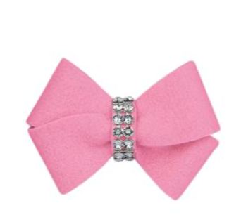 Nouveau Bow Hair Bow-Single - 25 Solids and Patterns Available