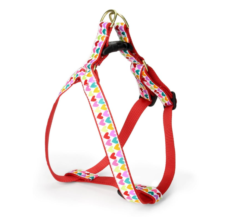 Pop Hearts Dog Harness