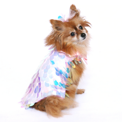 Pastel Pink Iridescent Sequin Party Dress - Size S (Custom Order Available)