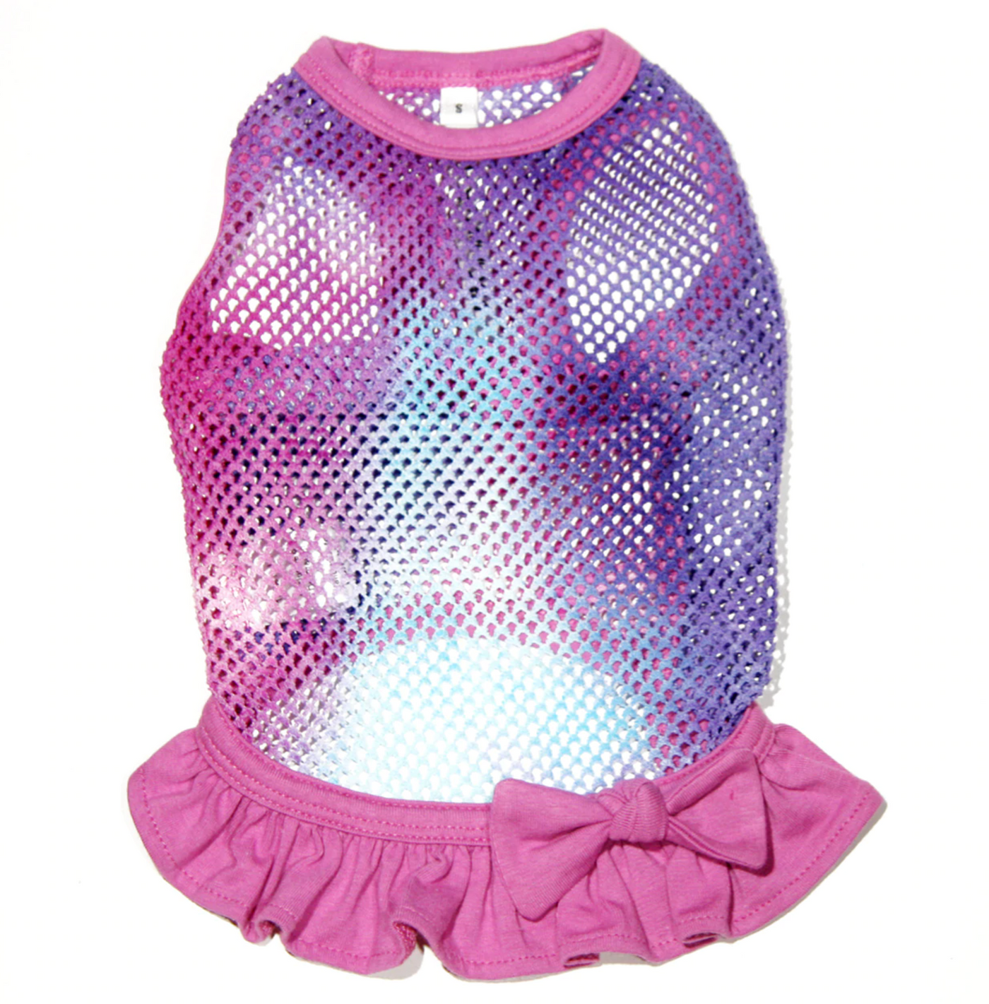 The Peace & Love - Tie Dyed Fishnet Dress
