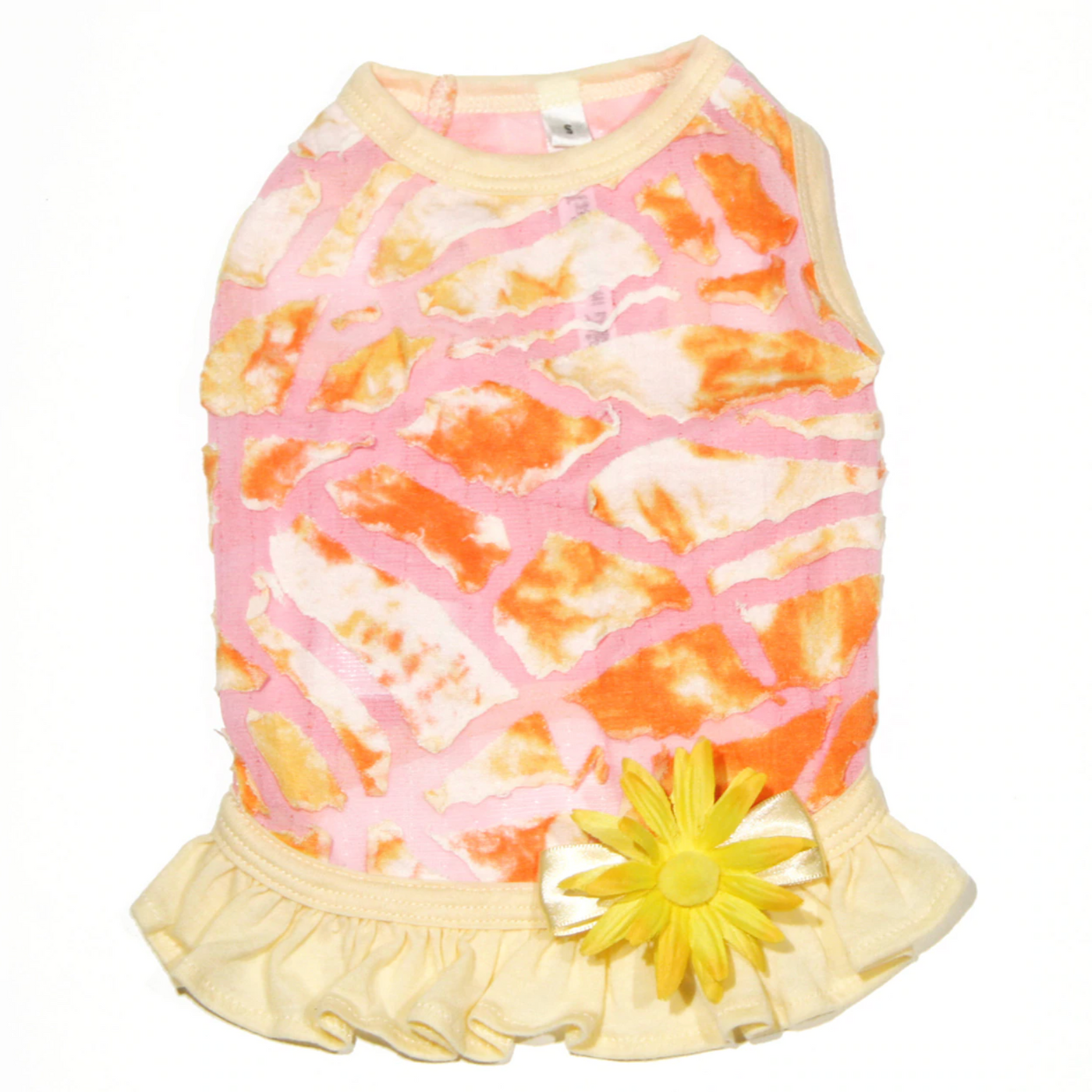 Sunshine - Tie Dyed Fishnet Dress