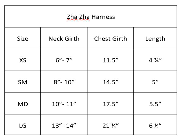 Zha Zha Dog Harness