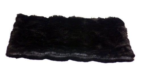 Black Mink All Plush Crate Liner