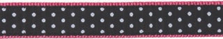Black And white Dot Dog Harness