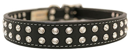 Tuscan - Crystallized Collars w/Crystals Black