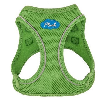 Grass Green Plush Step In Vest Air-Mesh Harness