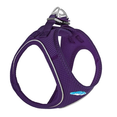 Purple Plush Step In Vest Air-Mesh Harness