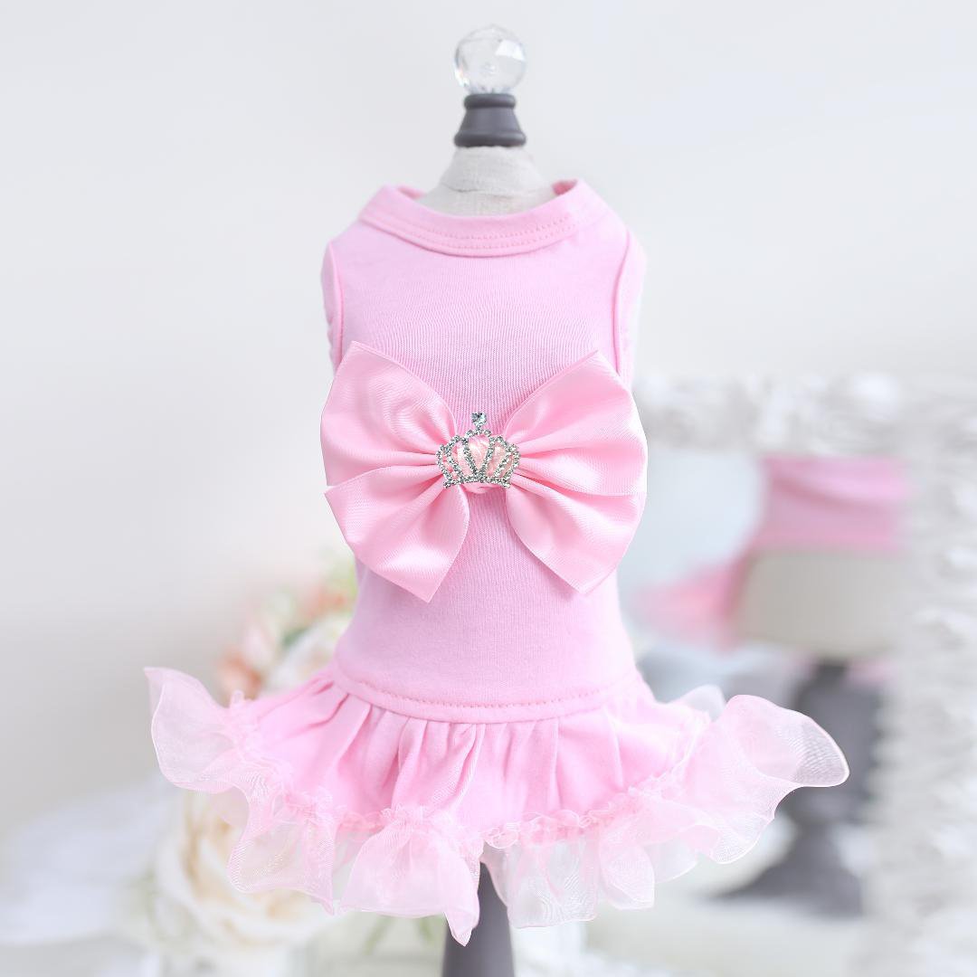 Royal Princess Pink Dog Dress