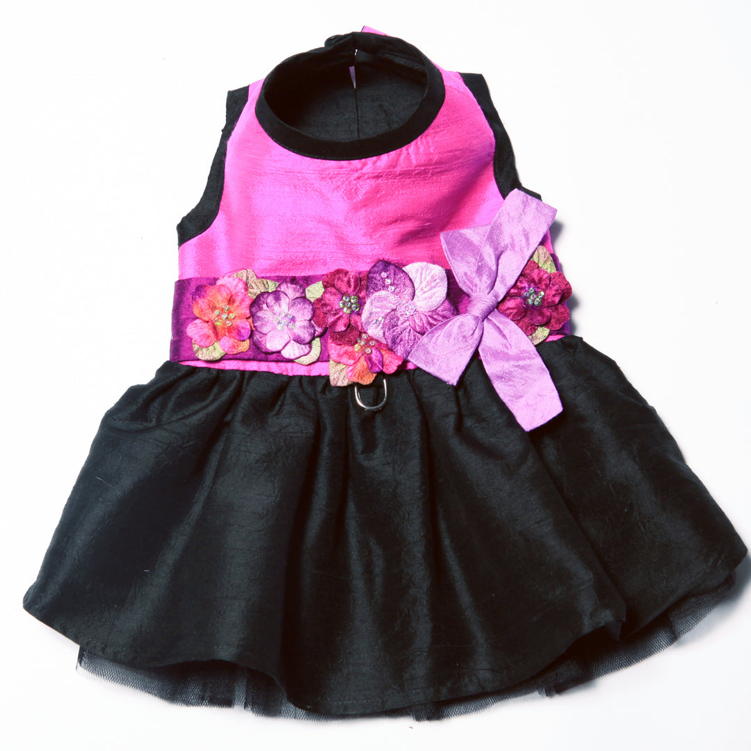 Kaitlin Silk Dog Harness Dress