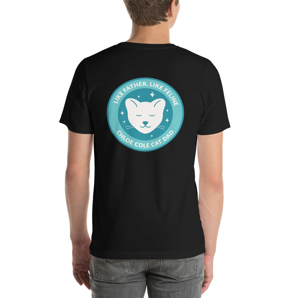 Feline Father Shirt - Aqua