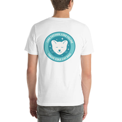Feline Father Shirt - Aqua